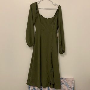 Olive dress